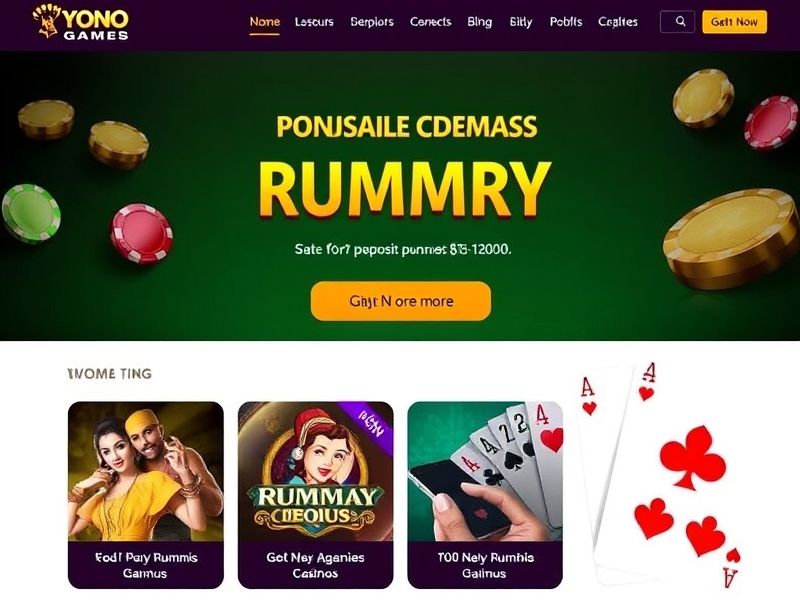 Explore the world of Yono Games Rummy, learn strategies, find the best online casinos offering rummy, and stay updated on tournaments and prizes. Your authoritative guide to rummy gambling.